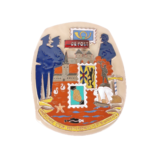 Keramiek Wanddecoratie De Post 1