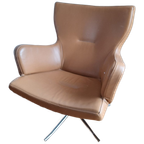 Leren Fauteuil Gyro Van Conform Zweeds Design thumbnail 1
