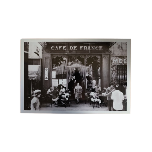 Willy Ronis (1910-2009) Cafe De France, Isle-Sur-La-Sorgue | Photo