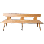 Jacob Kielland Brandt Bank Houten Eettafel Bank Tuinbank thumbnail 1