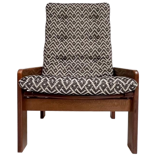 Opnieuw Gestoffeerde Pastoe Fauteuil, 1960's 1