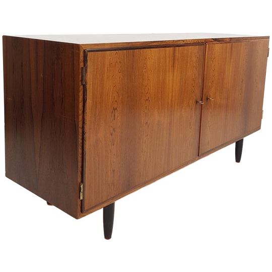 Vintage Deens Dressoir Palissander Hout Kast Tv Meubel 1