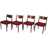 4x Vintage Eetkamerstoelen - Jaren '60