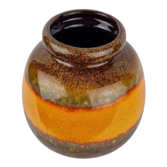 West-duitse Fat Lava Vaas Gemaakt Door Scheurich 19 Cm 1
