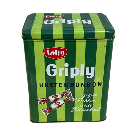 Groot Vintage Reclame Blik Snoepjes Tin Engels 1