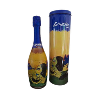 Dutch Design - Corneille - Fles En Bewaarbus - Vino Spumante Brut - Collectors Item