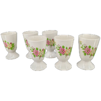 Brocante Franse Koffiebekers Melkbekers