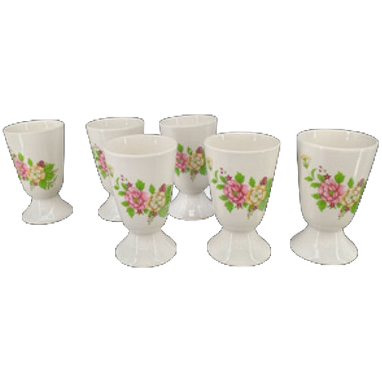 Brocante Franse Koffiebekers Melkbekers 1