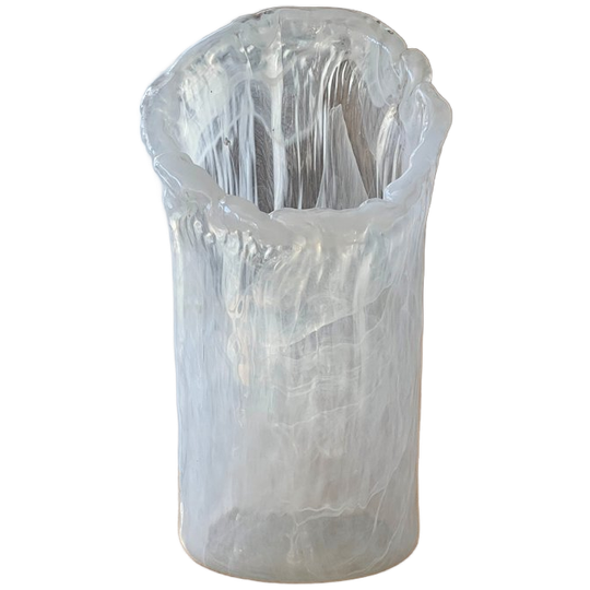 Vintage Handmade Glass Vase 1