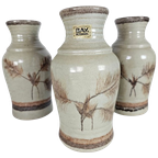 Bay Keramiek - Model 630-20 - Beige - Set (3) - W-Germany - 70'S thumbnail 1