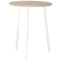 Hay Loop Design Statafel, Bladkleur Naar Keuze, 80 Cm Ø, Vaste Hoogte Onderstel