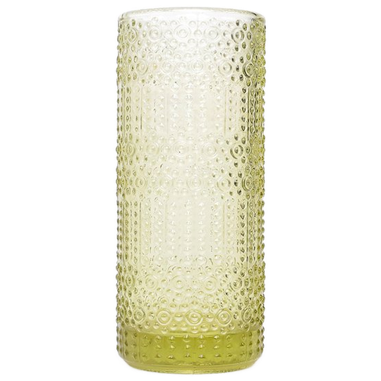 Adolf Matura 1632 Groene Glas Vaas 1970s 1