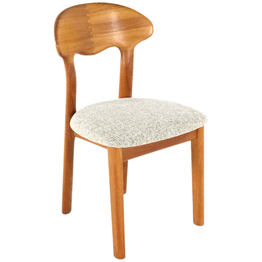 6x Juul Kristensen Eetkamerstoelen 'them' Vintage Massief Teak 1