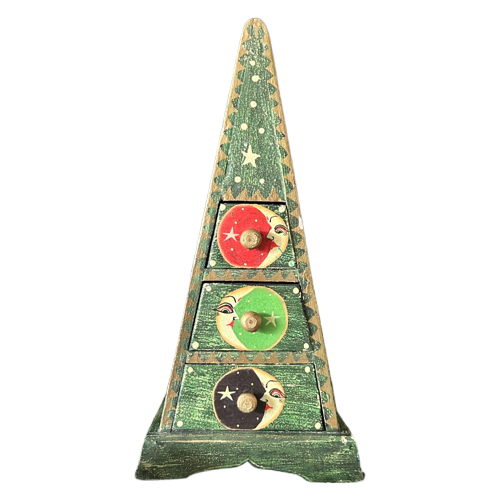 Ladekast Piramide Stars & Moon Vintage