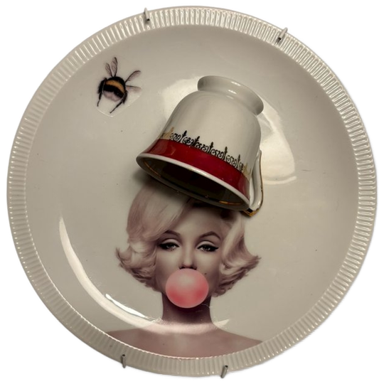 Vintage Wandbord Marilyn Kopje 1