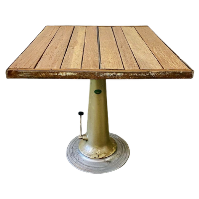 Industriële Bartafel In Vintage Look, Ruimtebesparende Consoletafel Van Metaal En Mdf