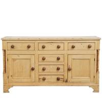 Geweldig Antiek Engels Dressoir/ Side Table/ Balie/ Kookeiland Uit Begin 19e Eeuw