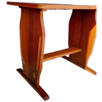 Vintage Bijzettafeltje, Lectuur Tafeltje, Sidetable, Krukje thumbnail 1