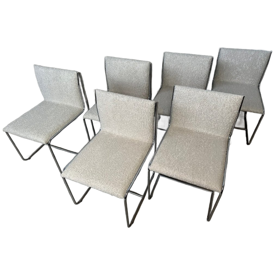 6x Vintage Design Eetkamerstoelen – Sigmachair 1