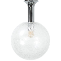 Plafondlamp Met Bubbels In Het Glas 71335
