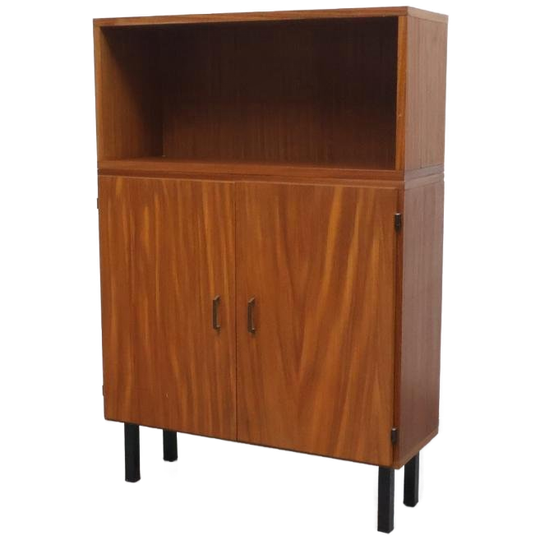 Vintage Wandkast Simplalux Teak 1