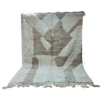 Authentiek Marokkaans Berber Beni Ourain Tapijt 300X200 Cm - 100% Wol, Handgemaakt thumbnail 1