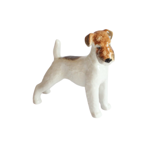 Terrier By Lomonosov Porcelain, Ussr