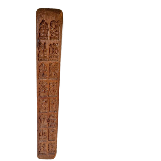 Antieke Speculaas Plank Koekjes Mal 1
