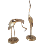 *2 Messing Vogels Beeldjes Messing Vogel thumbnail 1