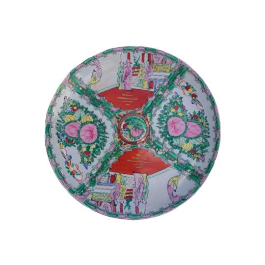 Vintage Chinese Bord Groot 31 Cm.uitstekende Staat. 1