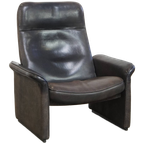 Zwitserse Jaren ’70 Vintage Lederen Design Fauteuil Van Het Geliefde Merk De Sede, Model Ds50 thumbnail 1