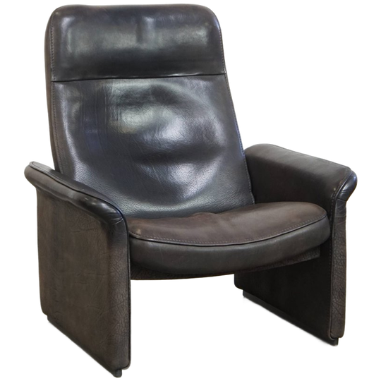 Zwitserse Jaren ’70 Vintage Lederen Design Fauteuil Van Het Geliefde Merk De Sede, Model Ds50 1