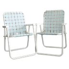 Jaren 60 Vintage 'American Style' Strandstoel thumbnail 1