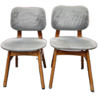 Set 2 Vintage Eetkamer Stoelen Jaren 60 Retro Stoelen