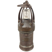 Antieke Mijnwerkers Lamp