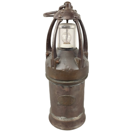 Antieke Mijnwerkers Lamp 1