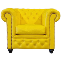 Chesterfield Brighton Fauteuil - Geel