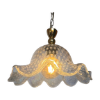 Vintage Murano Hanglamp Kroonluchter In Geblazen Infusie Glas thumbnail 1