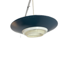 Grote Blauw-witte Louis Kallf Philips Plafondlamp thumbnail 1
