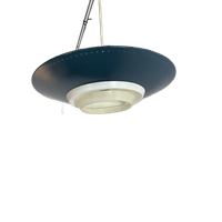 Grote Blauw-witte Louis Kallf Philips Plafondlamp