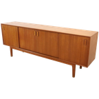 Vintage Deens Design Dressoir Sideboard Kast 'oksendrup' Midcentury thumbnail 1
