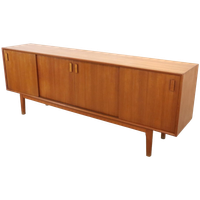 Vintage Deens Design Dressoir Sideboard Kast 'oksendrup' Midcentury
