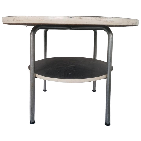 Gispen 503 Bauhaus Stijl Salon Tafel 80 Cm Design Vintage 1