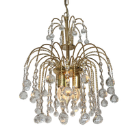 Gemerkte Swarovski Strass Kroonluchter Hanglamp Vintage