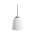 Bolia Campa Hanglamp Ø 27 Cm - Wit / Messing - Tweedekans thumbnail 1