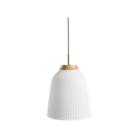 Bolia Campa Hanglamp Ø 27 Cm - Wit / Messing - Tweedekans