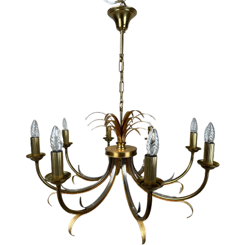 Vintage Boulanger ‘Hollywood Regency’ Palm Hanglamp