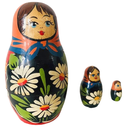 Vintage Matroesjka Set Russian Doll Set