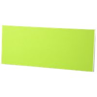 Officenow Scheidingswand, Groen, 65 X 160 Cm