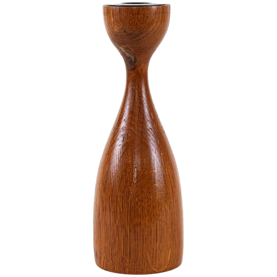 Teak Candlestick, Danish Design, 1970s, Manufactured By BoConcept 1
